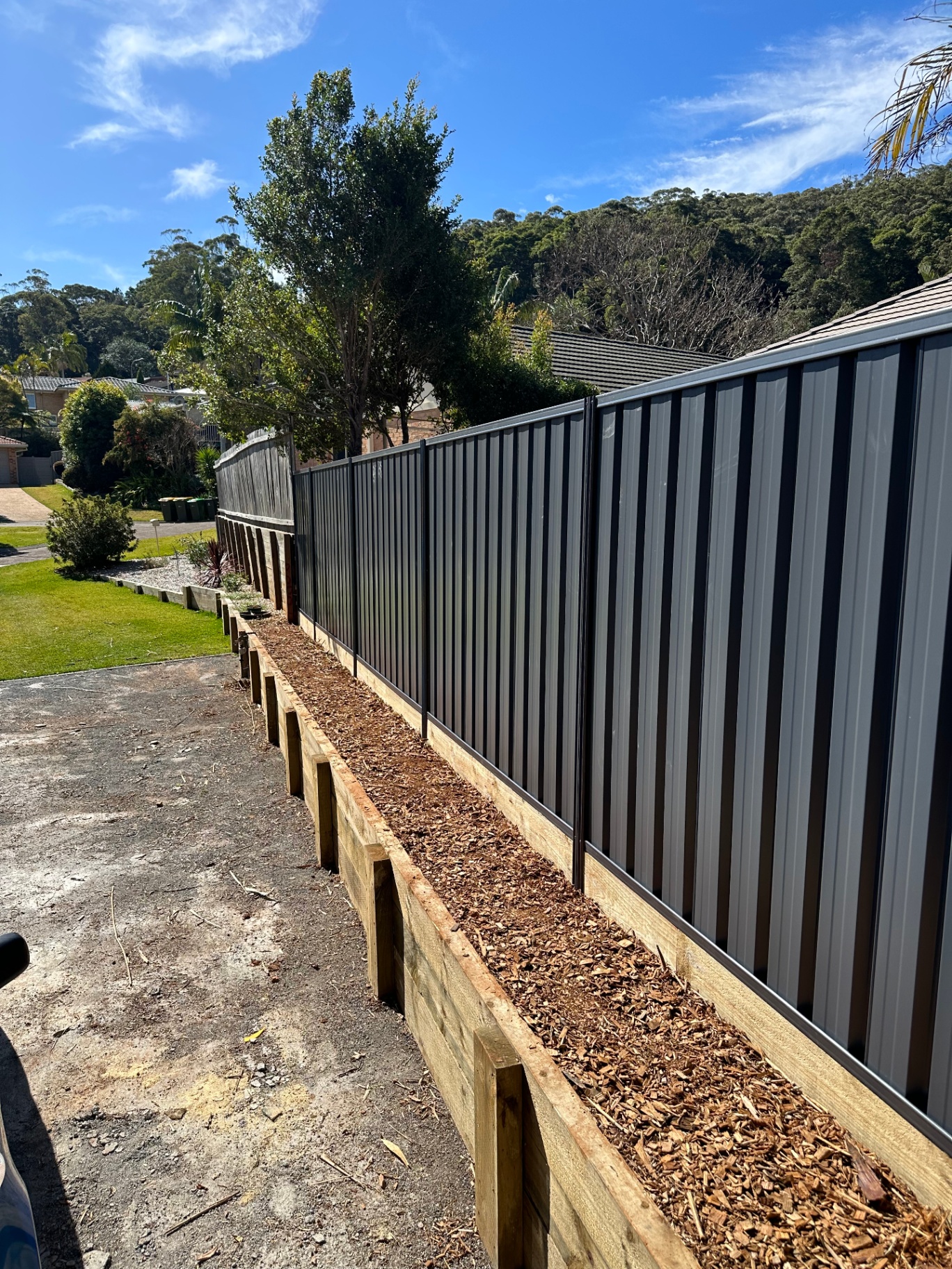 Recent fencing install — Mid Coast Boundary Fencing, NSW