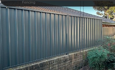 Colorbond Fencing — Mid Coast Boundary Fencing, NSW
